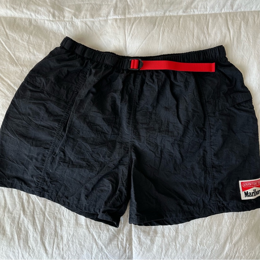 Marlboro vintage swim trunks- M